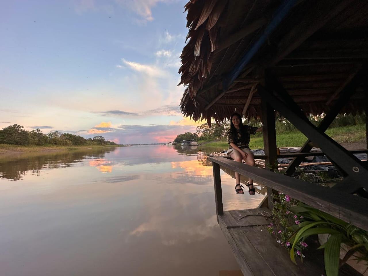 Cabana Flotante Kurupira Leticia Exteriör bild